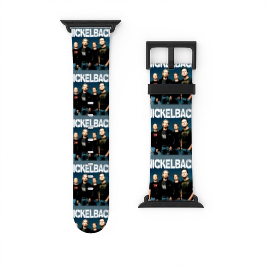 Discover Nickelback Watch Bands For Apple Watch, Nickelback Fan Gift, Rollin New Album, Brandon Kroeger