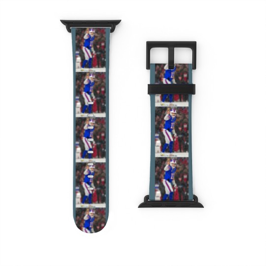 Discover Josh Allen Football Watch Bands For Apple Watch, Buffalo Fan Gift