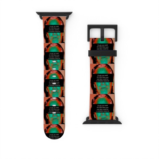 Discover Jeffrey Epstein Cover-up Protest Watch Bands For Apple Watch