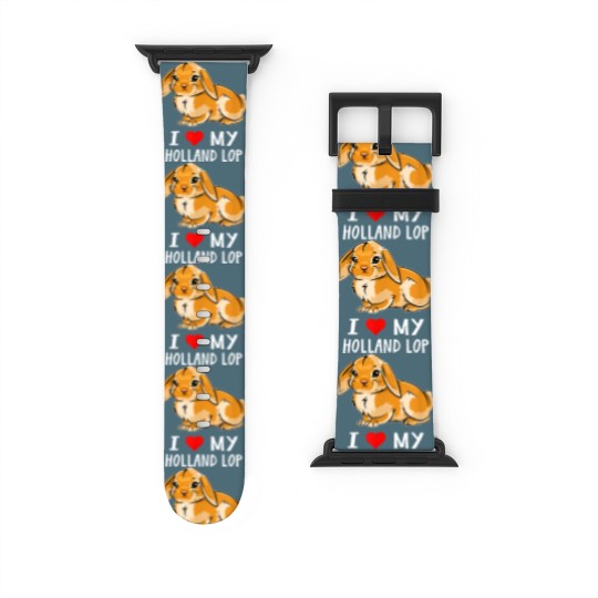 Discover I love my holland lop Watch Bands For Apple Watch Watch Bands For Apple Watch