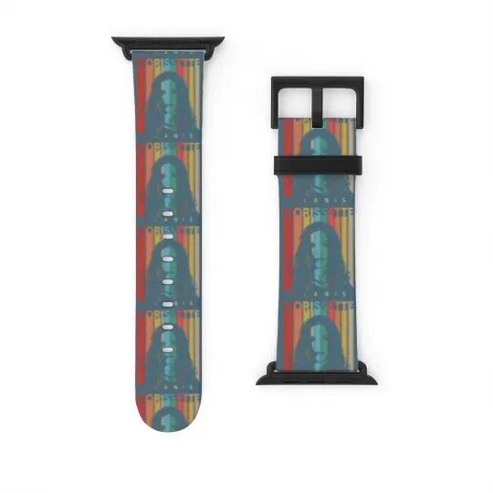 Discover 90S Vintage Alanis Morissette The Triple Moon Tour Watch Bands For Apple Watch