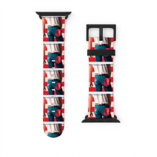 Discover Bruce Springsteen Watch Bands For Apple Watch - Born in the USA Watch Bands For Apple Watch