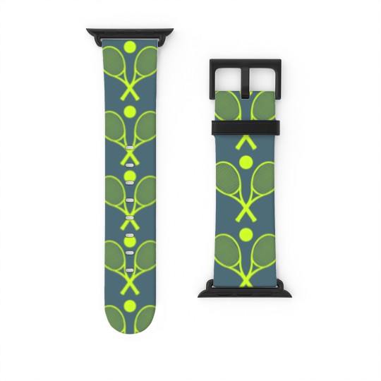 Discover Tennis tennis racket tennis ball Watch Bands For Apple Watch