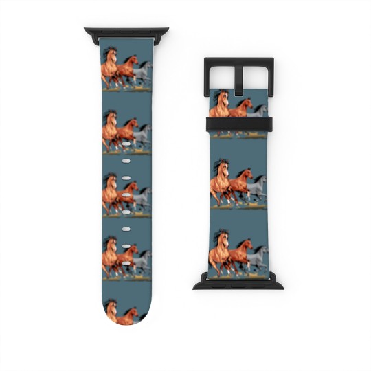 Discover Horses | Three Horses Watch Bands For Apple Watch