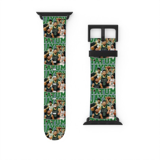 Discover Jayson Tatum Basketball  Basketball Graphic Tees Watch Bands For Apple Watch