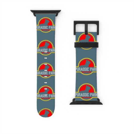 Discover purassic park cat funny t for dinosaur lovers Watch Bands For Apple Watch