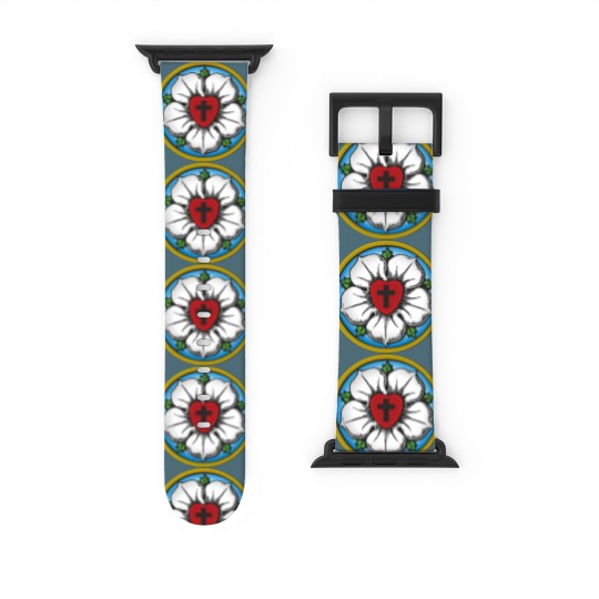 Discover Lutheran Rose Watch Bands For Apple Watch
