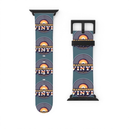 Discover Championship Vinyl Watch Bands For Apple Watch