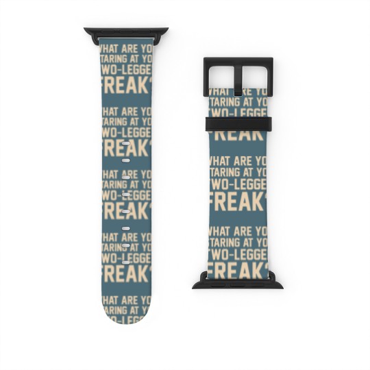 Discover Funny Leg Amputee Double Amputee(1) Watch Bands For Apple Watch