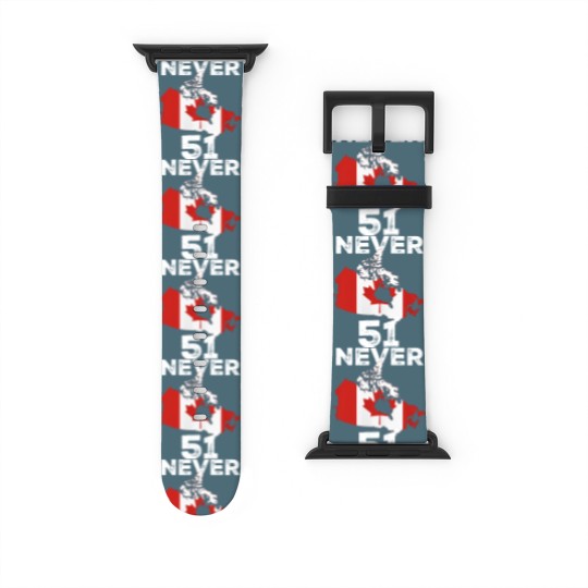 Discover NEVER 51 Watch Bands For Apple Watch, Canadians Watch Bands For Apple Watch Gift