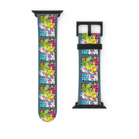 Discover Old School Cartoons 90's Watch Bands For Apple Watch