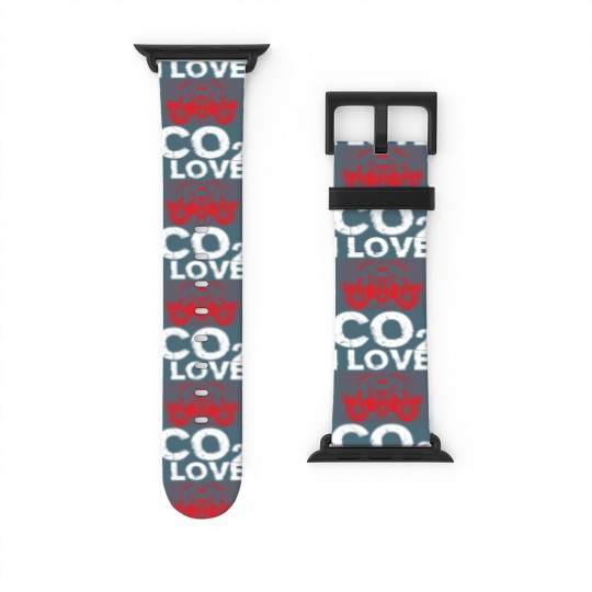 Discover I Love CO2 I Love Diesel Tuning Tuner Watch Bands For Apple Watch