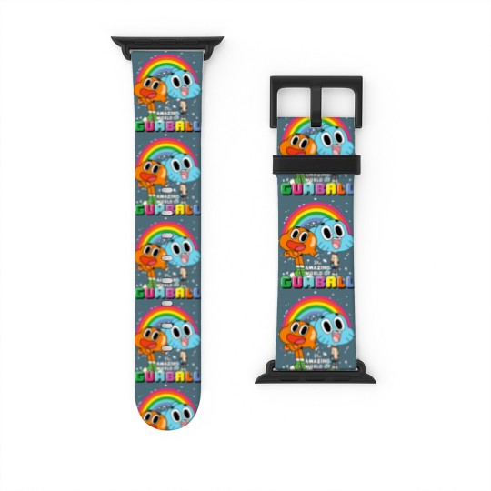 Discover CN The Amazing World Of Gumball Darwin Rainbo 0464 Watch Bands For Apple Watch