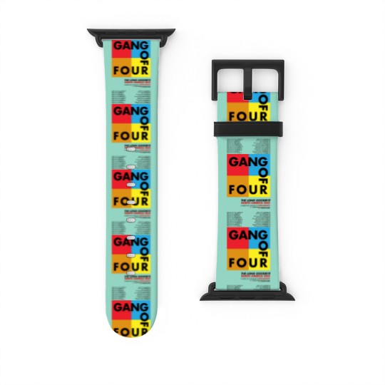 Discover Gang Of Four The Long Goodbye North America 2025 Tour Watch Bands For Apple Watch