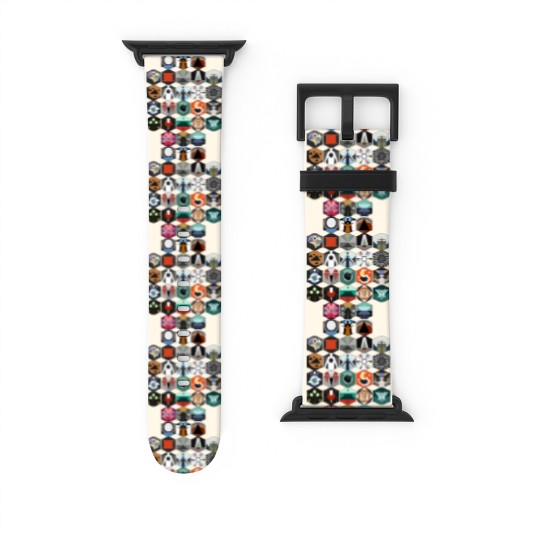 Discover Destiny 2 Vow Of Disciple Raid Symbols Short-Sleeve Watch Bands For Apple Watch