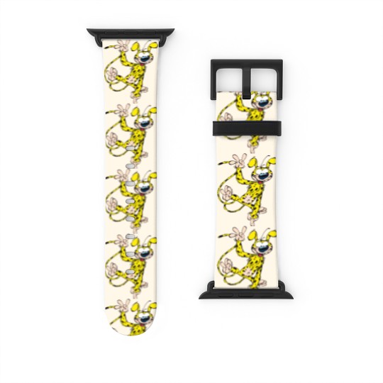 Discover Marsupilami waving Watch Bands For Apple Watch