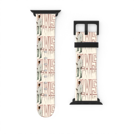 Discover Elvis Presley - White Suit Adult Watch Bands For Apple Watch
