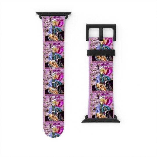 Discover Vintage Yoshikage Kira Jojo's Bizzare Adventure Watch Bands For Apple Watch