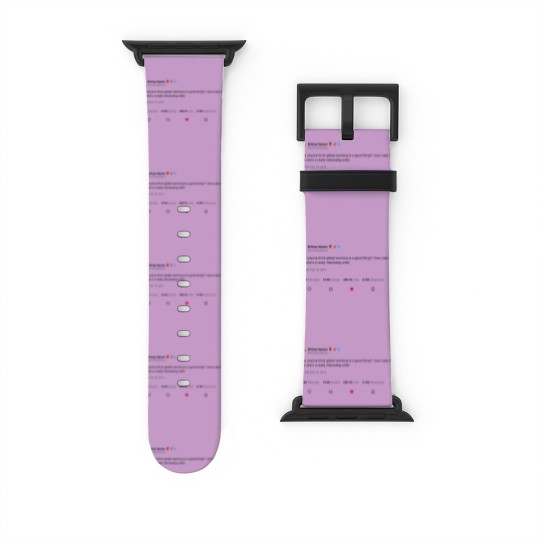Discover Britney Spears Tweet Watch Bands For Apple Watch, Paris Hilton Watch Bands For Apple Watch, Funny Y2K Watch Bands For Apple Watch
