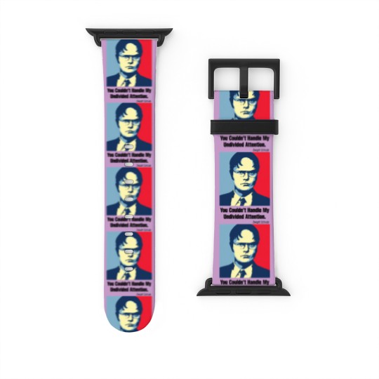 Discover Undivided Attention - Dw Schrute - Watch Bands For Apple Watch