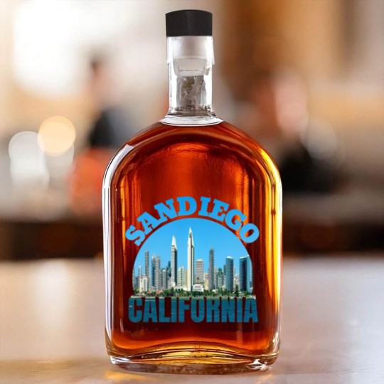 Discover San Diego California Whiskey Bottles