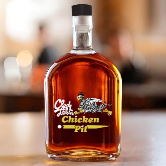 Discover Clyde Forkles Chicken Pit Gift Whiskey Bottles