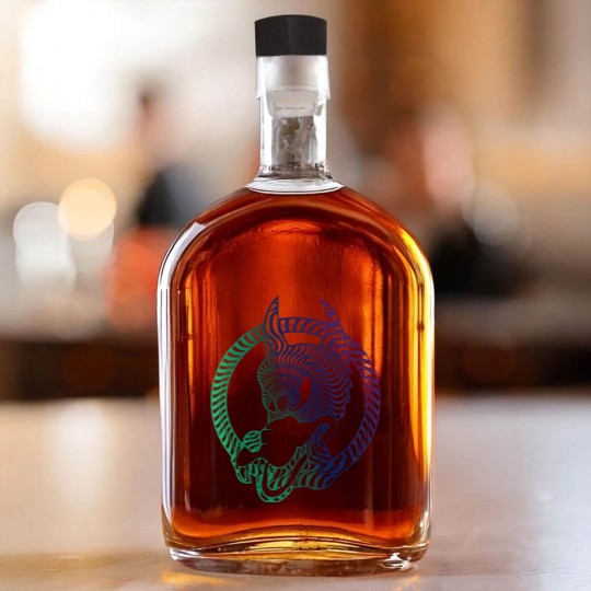 Discover Jerry Garcia Wolf guitar Dead Whiskey Bottles