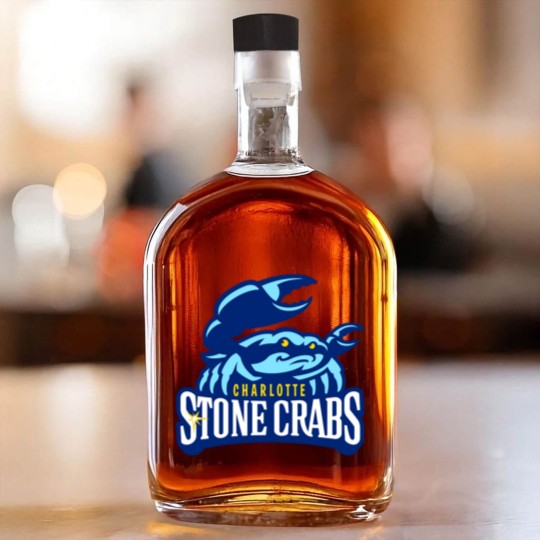 Discover Charlotte Stone Crabs Whiskey Bottles
