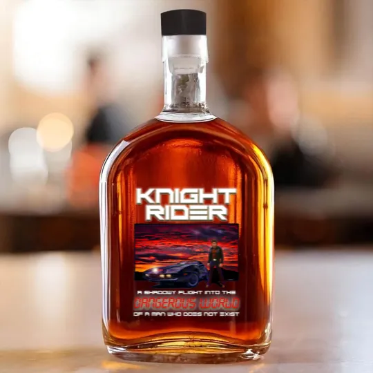 Discover Knight Rider Whiskey Bottles