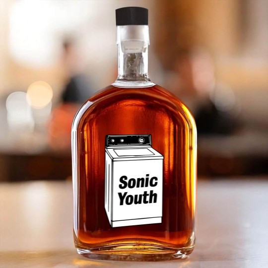 Discover Vintage Sonnic Youth Washing Machine Experimental Whiskey Bottles