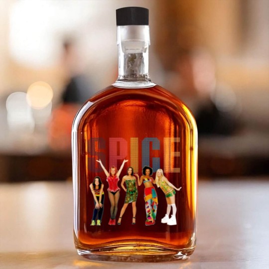 Discover Spice Girls Whiskey Bottles, Vintage 90s Whiskey Bottles, Spice Girls Gift, Spice Girls Whiskey Bottles