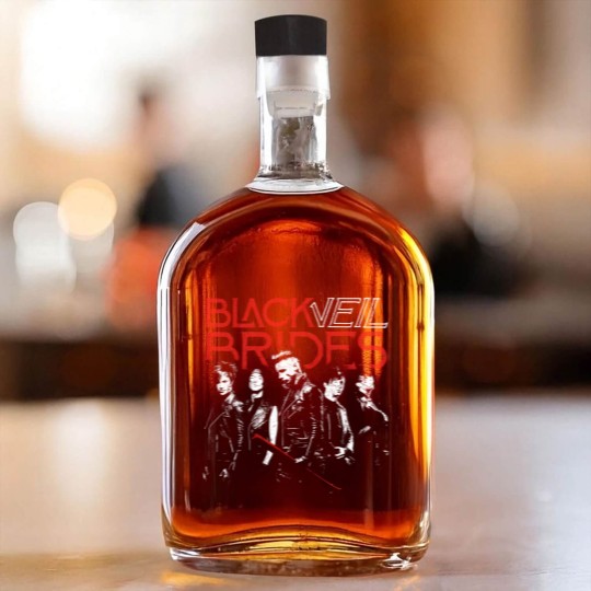 Discover Black Veil Brides Whiskey Bottles - Rock Band Whiskey Bottles - In The End - The Phantom Tomorrow
