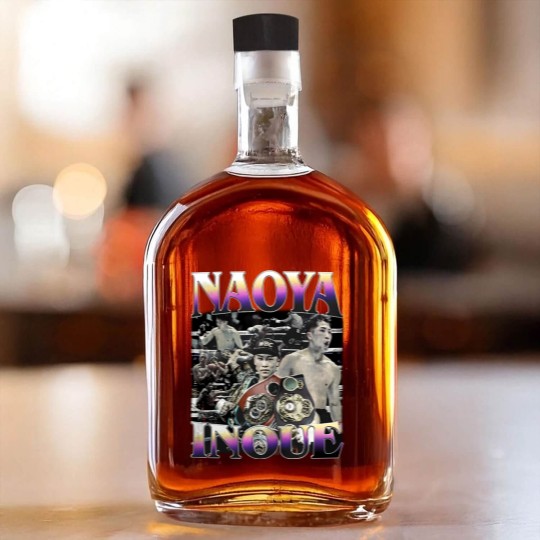 Discover Naoya Inoue, Boxing Whiskey Bottles, Classic 90s Graphic Whiskey Bottles, Unisex, Naoya Inoue Vintage Bootleg