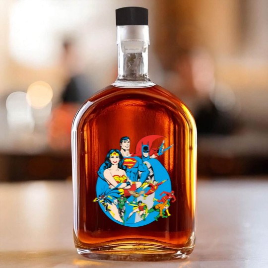 Discover DC Comics Originals Members Whiskey Bottles
