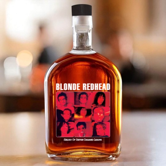 Discover Blonde Redhead Melody Of Certain Damaged Lemons Whiskey Bottles