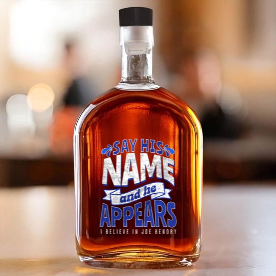 Discover Joe Hendry Say His Name Whiskey Bottles - Funny Wrestling Graphic Inspired by Joe Hendry for Fans