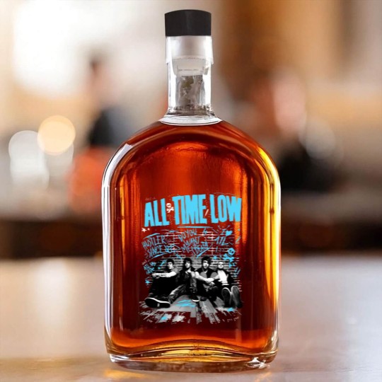 Discover All time low Unisex Whiskey Bottles All Time Low, Pop Punk