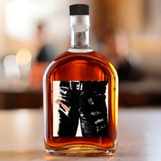 Discover Sticky Fingers album vintage Whiskey Bottles
