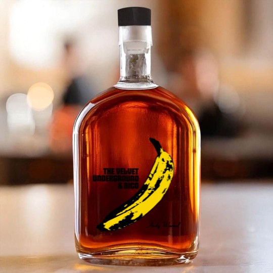Discover The Velvet Underground _amp_ Nico, LARGE Print Whiskey Bottles