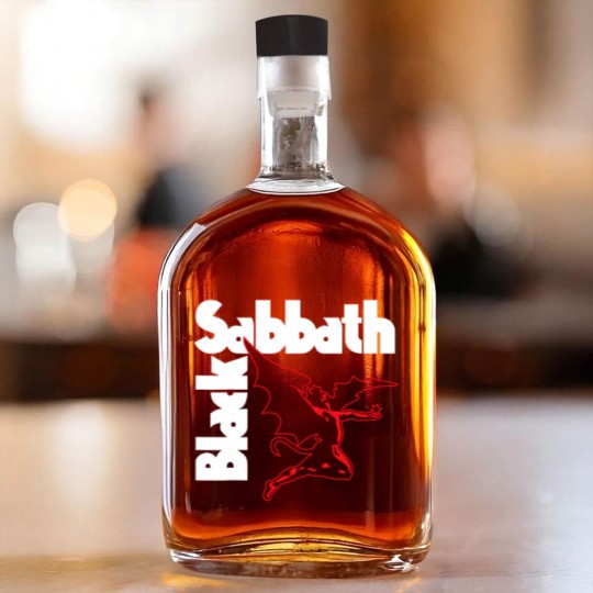 Discover Black Sabbath Creature Unisex Whiskey Bottles