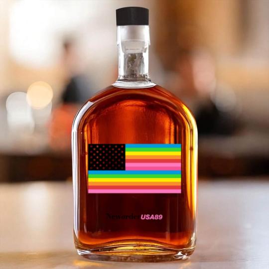 Discover New Order Substance USA89 Tour Whiskey Bottles