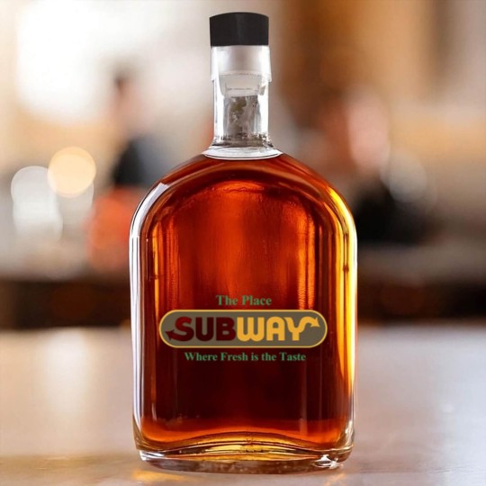 Discover Happy Gilmore - Delicious Subs Whiskey Bottles