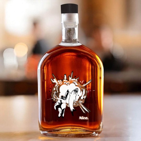Discover Shark Gorilla Nice High Five Whiskey Bottles