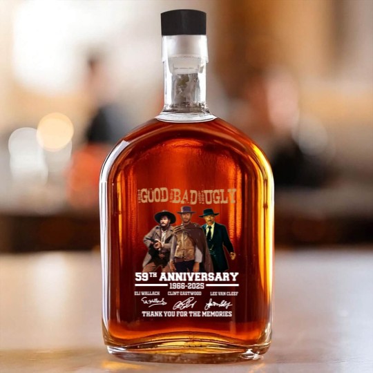 Discover The Bad Ugly Clint Eastwood Anniversary Whiskey Bottles