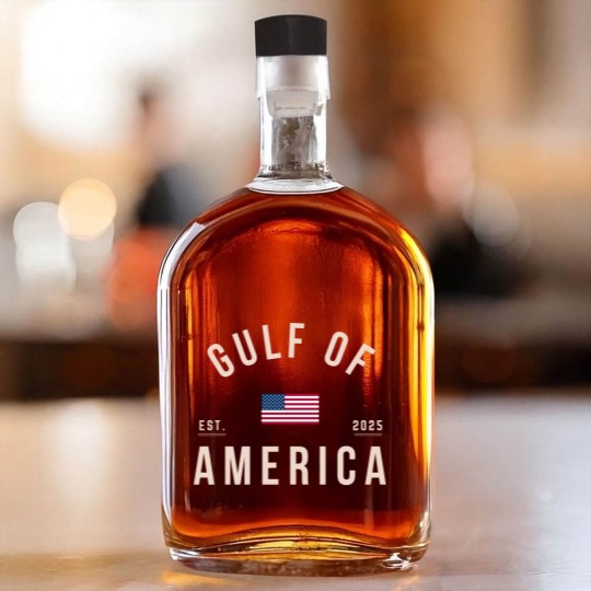 Discover Gulf of America Whiskey Bottles, Comfort Colors Unisex Patriotic Whiskey Bottles, United States of America Whiskey Bottles