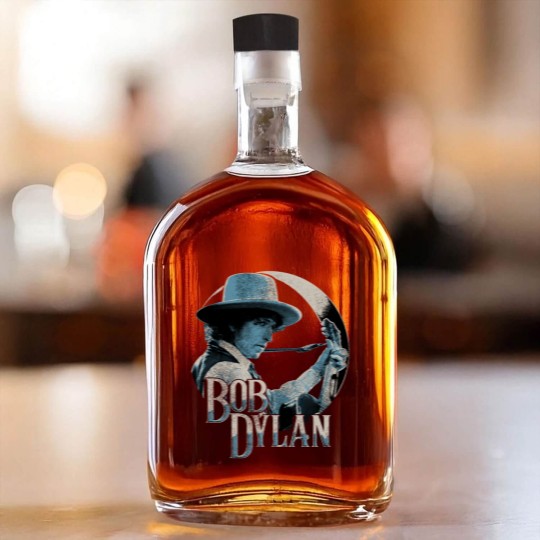 Discover Bob Dylan - Guitar 1975  Whiskey Bottles, Whiskey Bottles, Whiskey Bottles - 15251