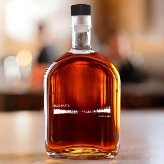 Discover Silent Alarm Remixed Bloc Party Whiskey Bottles