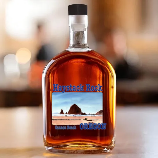 Discover Haystack Rock, Cannon Beach, Oregon - Haystack Rock - Whiskey Bottles