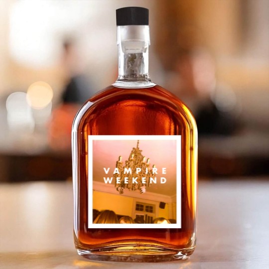 Discover Vampire Weekend Whiskey Bottles - Vampire Weekend Music Whiskey Bottles