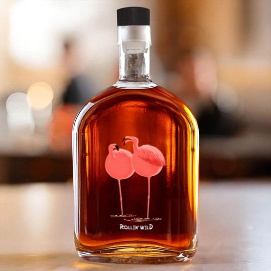 Discover Rollin' Wild - Flamingos Whiskey Bottles